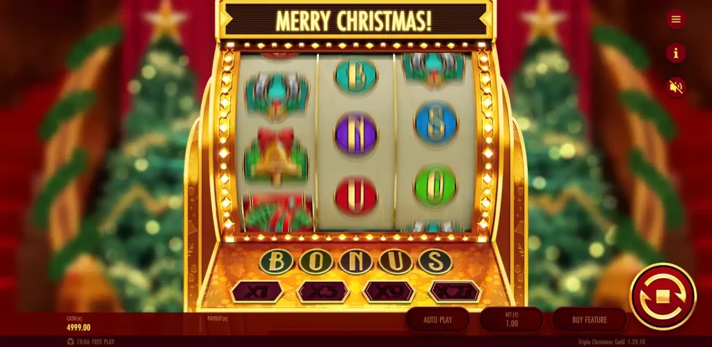 Triple Christmas Gold