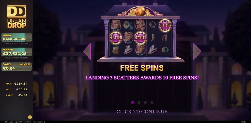 The Great Pigsby Dream Drop