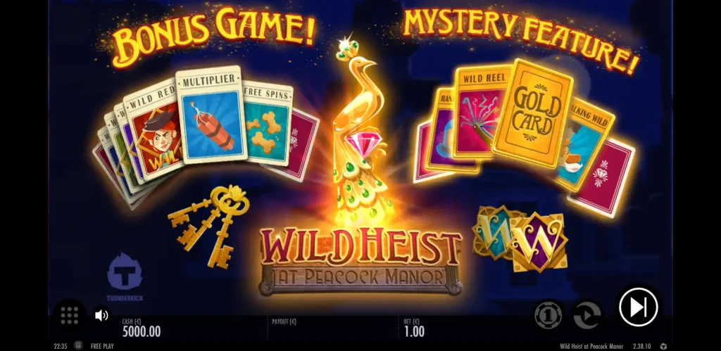 Wild Heist at Peacock Manor