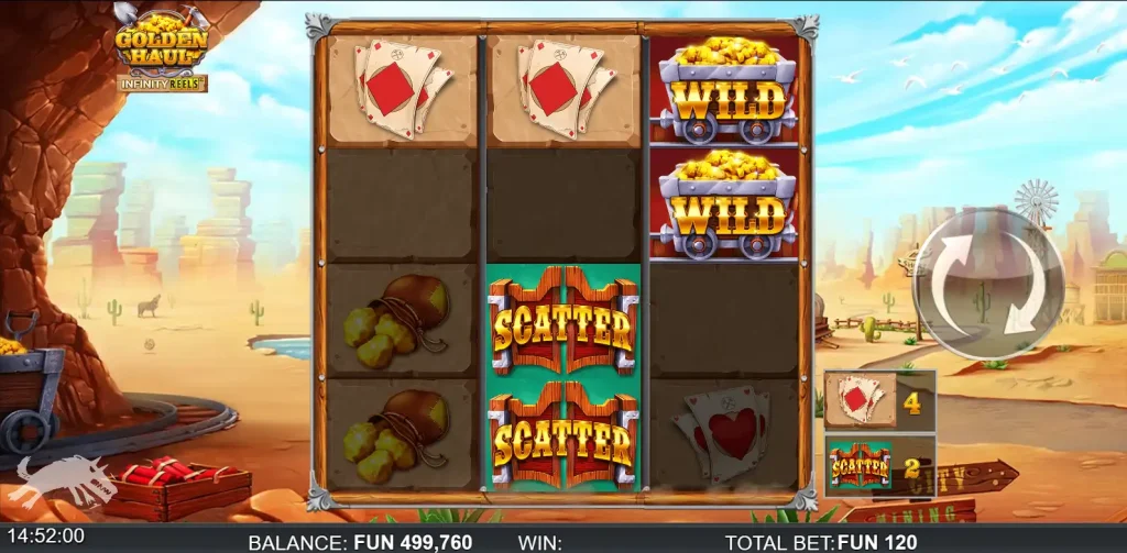 Golden Haul Infinity Reels