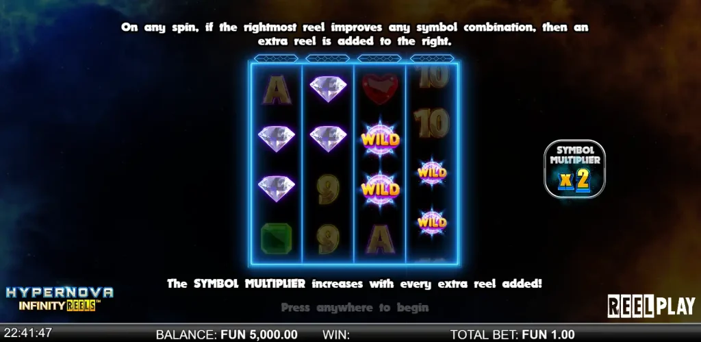Hypernova Infinity Reels