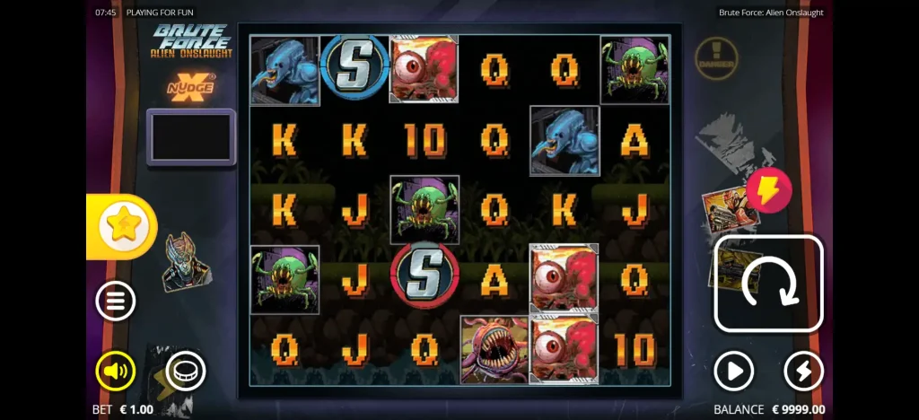 Brute Force Alien Onslaught