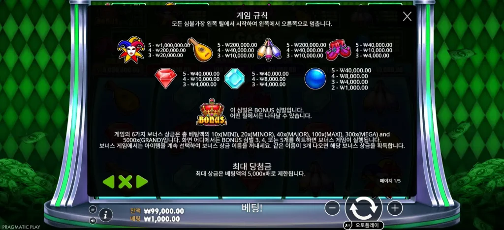 Joker's Jewels Cash
