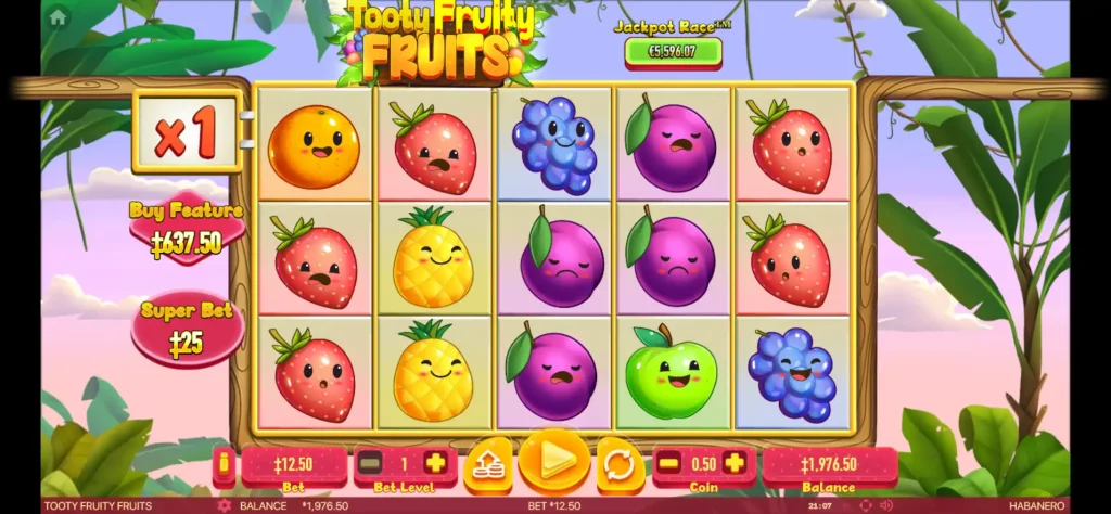Tooty Fruity Fruits