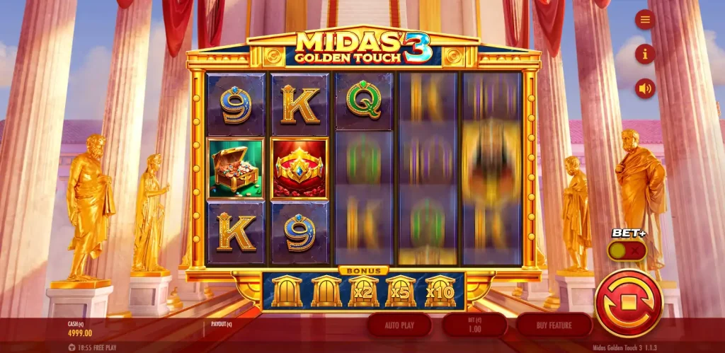 Midas Golden Touch 3