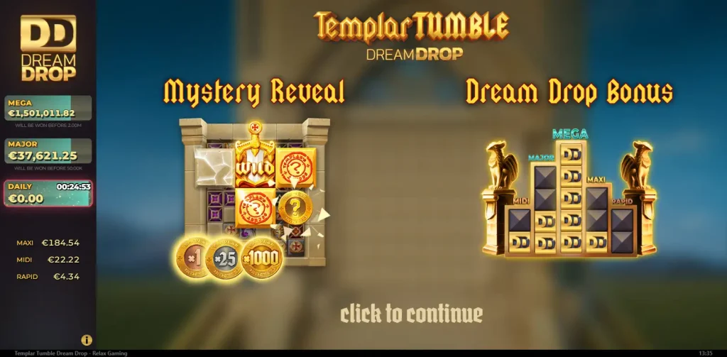 Templar Tumble Dream Drop