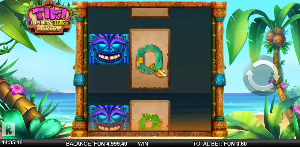 Tiki Infinity Reels Megaways