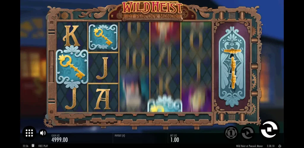 Wild Heist at Peacock Manor