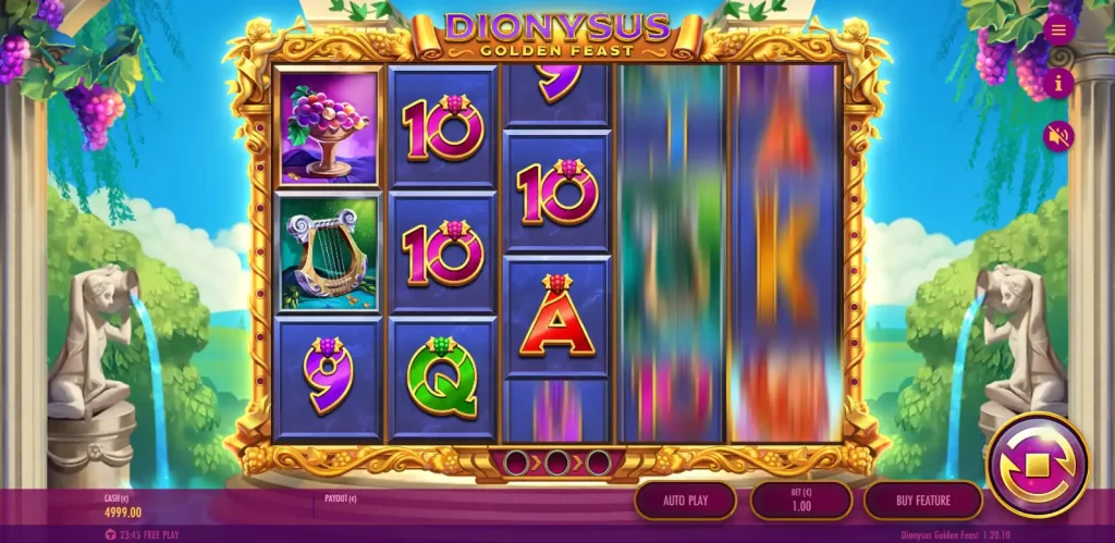 Dionysus Golden Feast