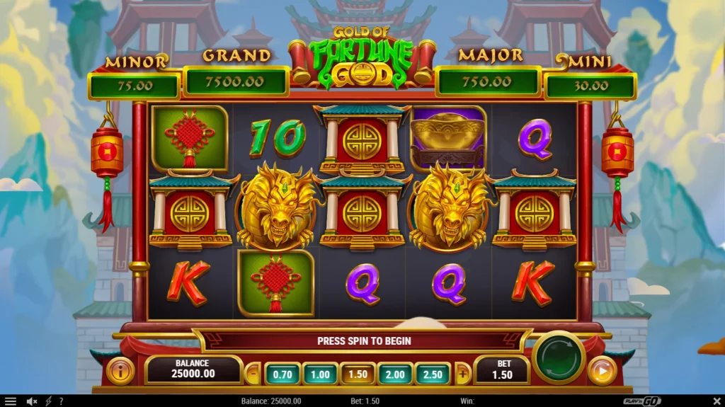 Gold of Fortune God