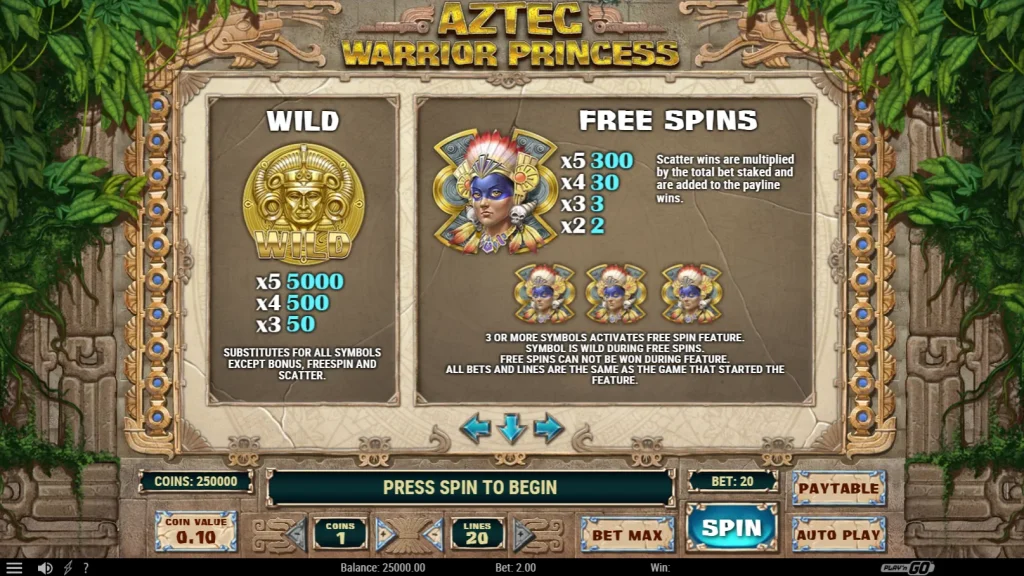 Aztec Warrior Princess