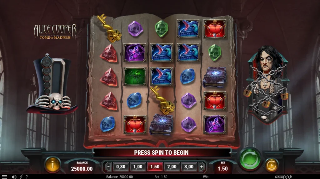 Alice Cooper and the Tome of Madness