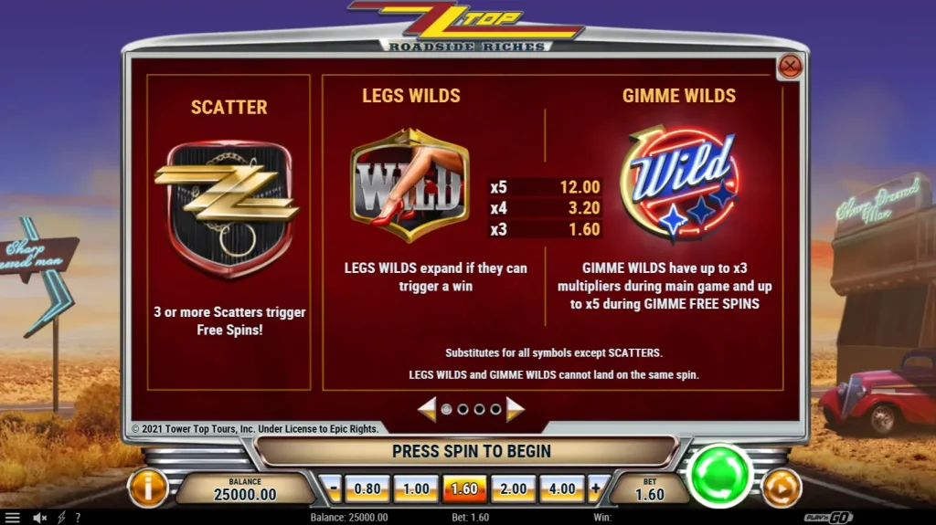 ZZ Top Roadside Riches