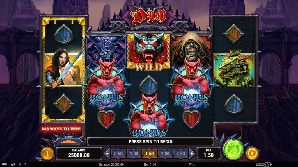 Dio Killing the Dragon