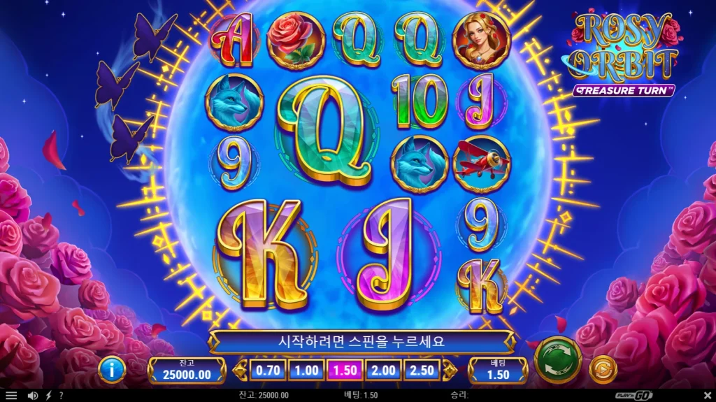 Rosy Orbit Treasure Turn