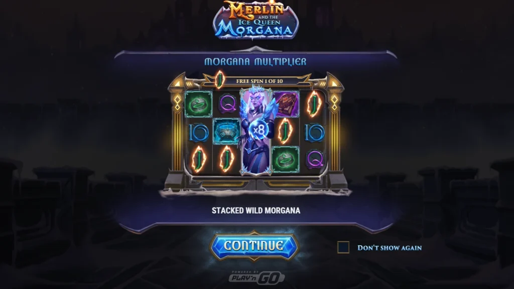 Merlin and the Ice Queen Morgana