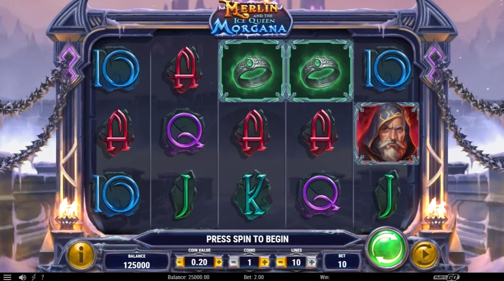 Merlin and the Ice Queen Morgana