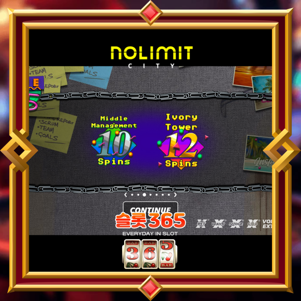 [무료슬롯] “나인 투 파이브” – 노리밋시티(Nolimit City)