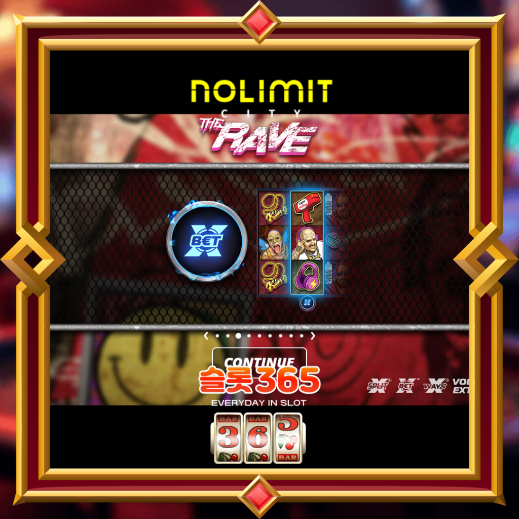 [무료슬롯] “더 레이브” – 노리밋시티(Nolimit City)