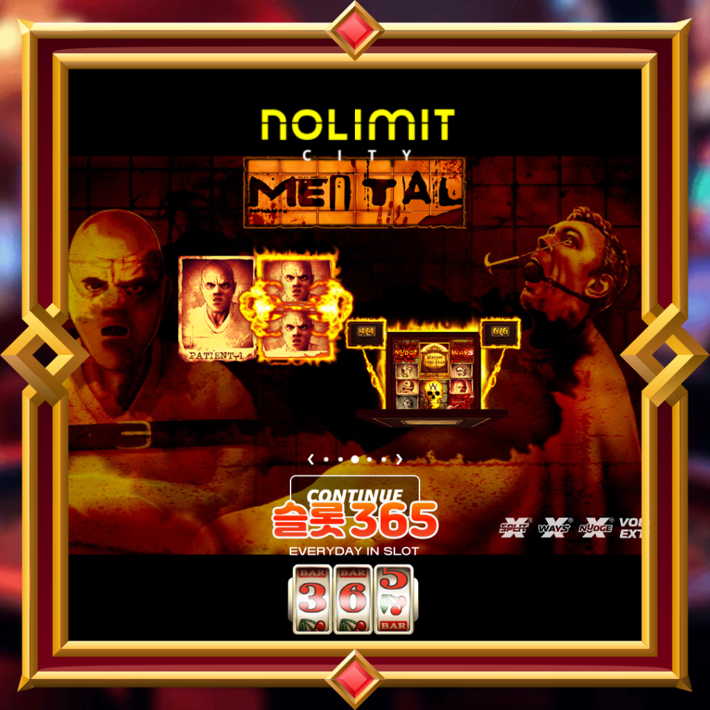 [무료슬롯] “멘탈” – 노리밋시티(Nolimit City)
