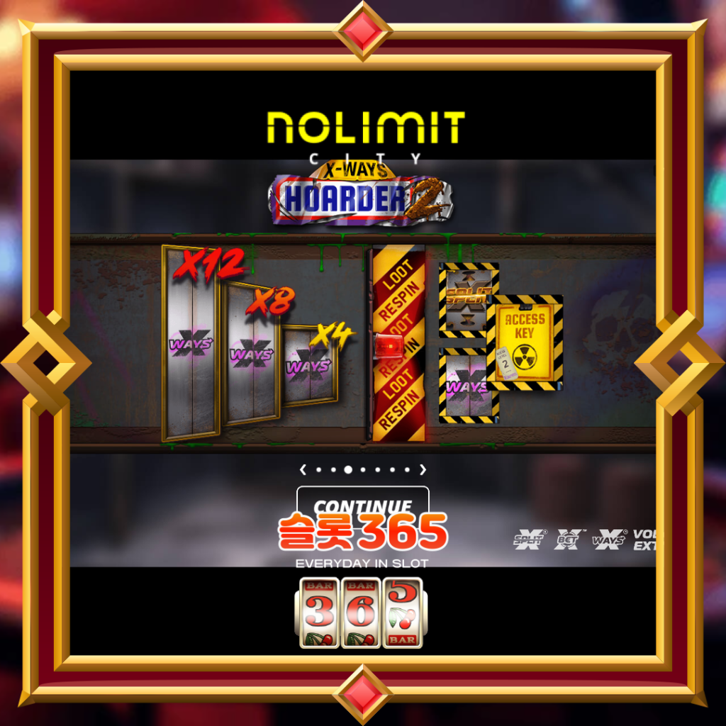 [무료슬롯] “엑스웨이즈 호더 2” – 노리밋시티(Nolimit City)