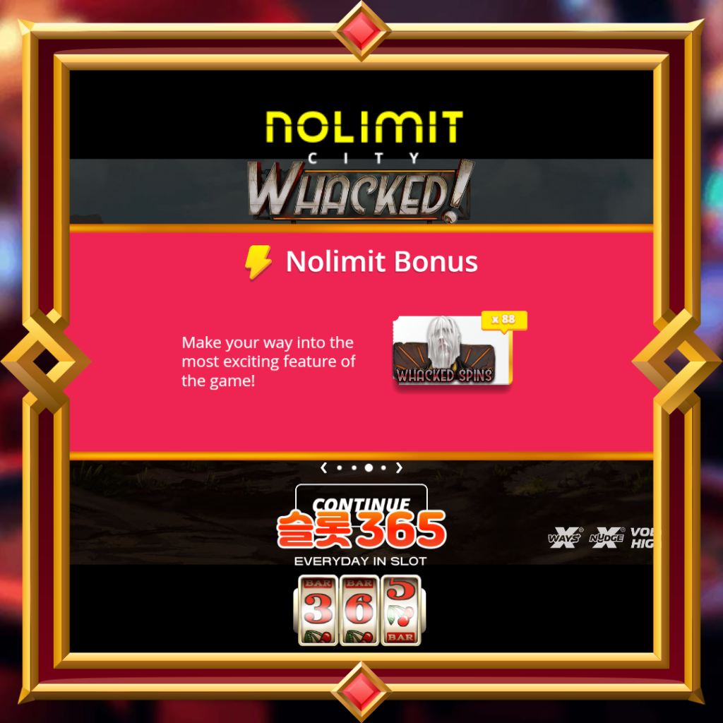 [무료슬롯] “웩트” – 노리밋시티(Nolimit City)