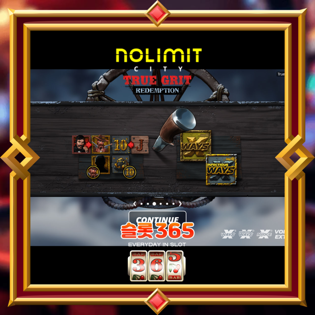 [무료슬롯] “투르 그릿 리뎀프션” – 노리밋시티(Nolimit City)
