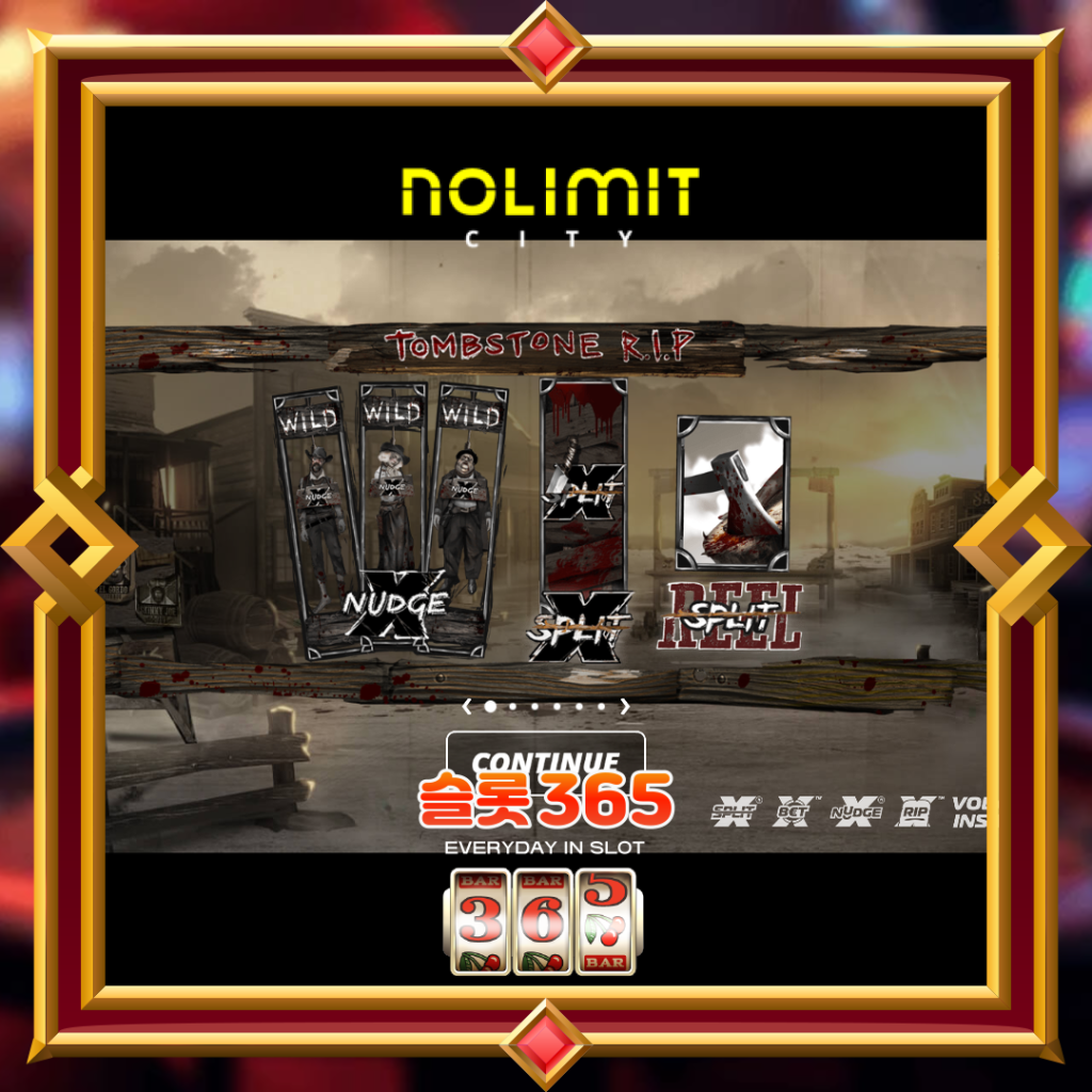 [무료슬롯] “툼스톤 립” – 노리밋시티(Nolimit City)