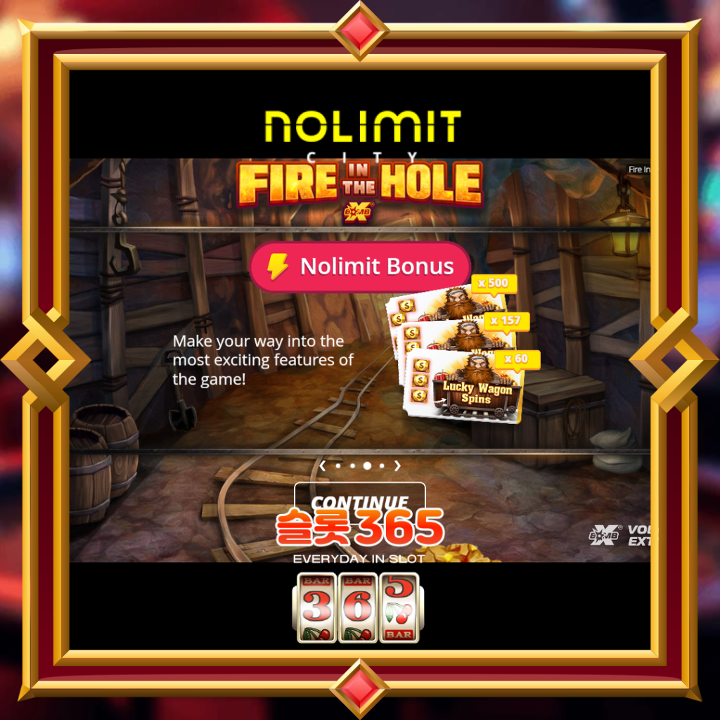 [무료슬롯] “파이어 인 더 홀” – 노리밋시티(Nolimit City)