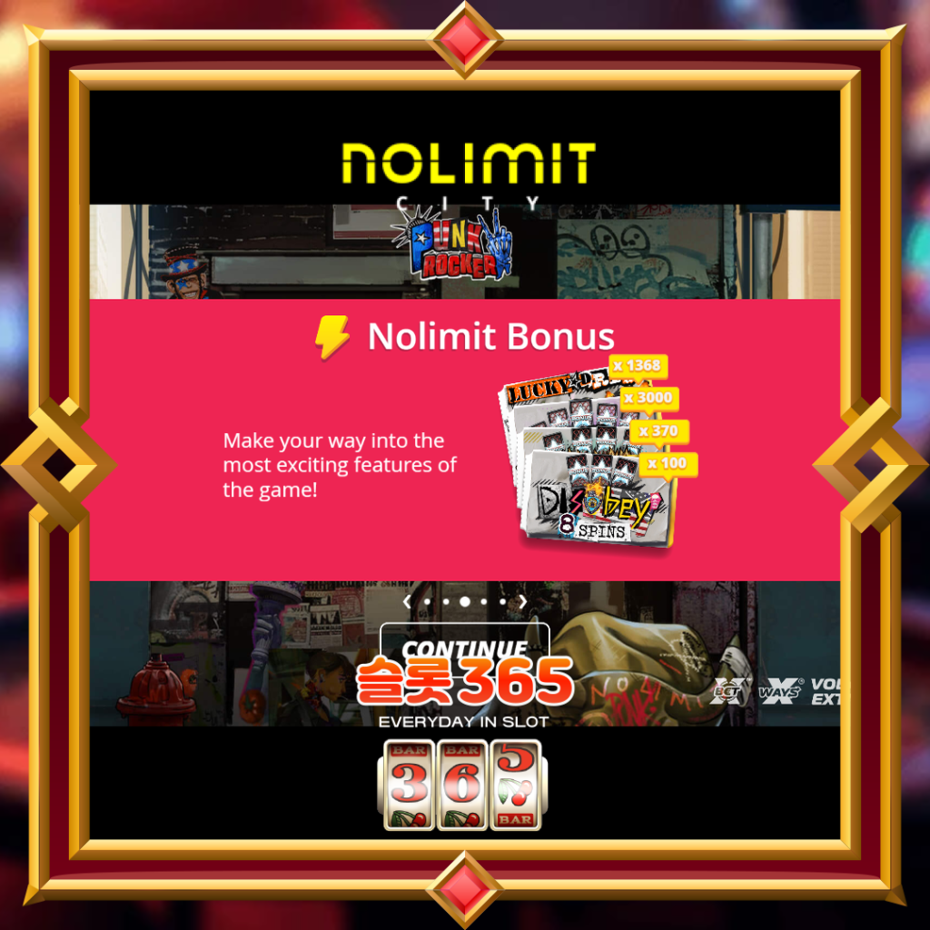 [무료슬롯] “펑크 로커2” – 노리밋시티(Nolimit City)