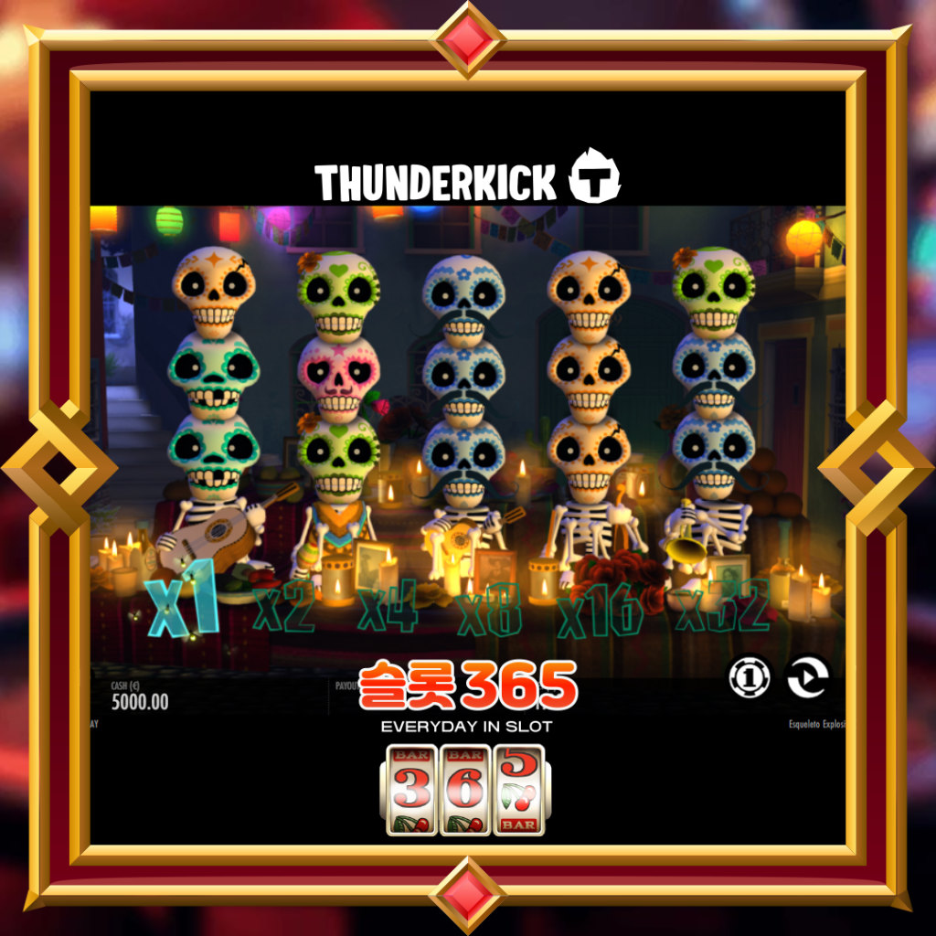 [무료슬롯] “에스켈레토 엑스플로시보” – 썬더킥(ThunderKick)