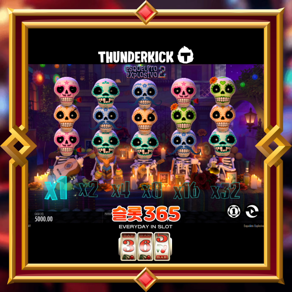 [무료슬롯] “에스켈레토 엑스플로시보2” – 썬더킥(ThunderKick)
