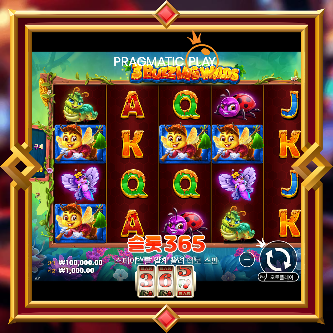 프라그마틱플레이 [3 버징 와일즈]