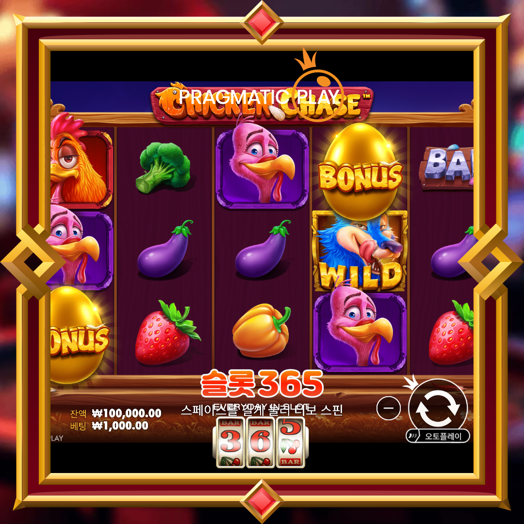 프라그마틱플레이 [치킨 체이스]