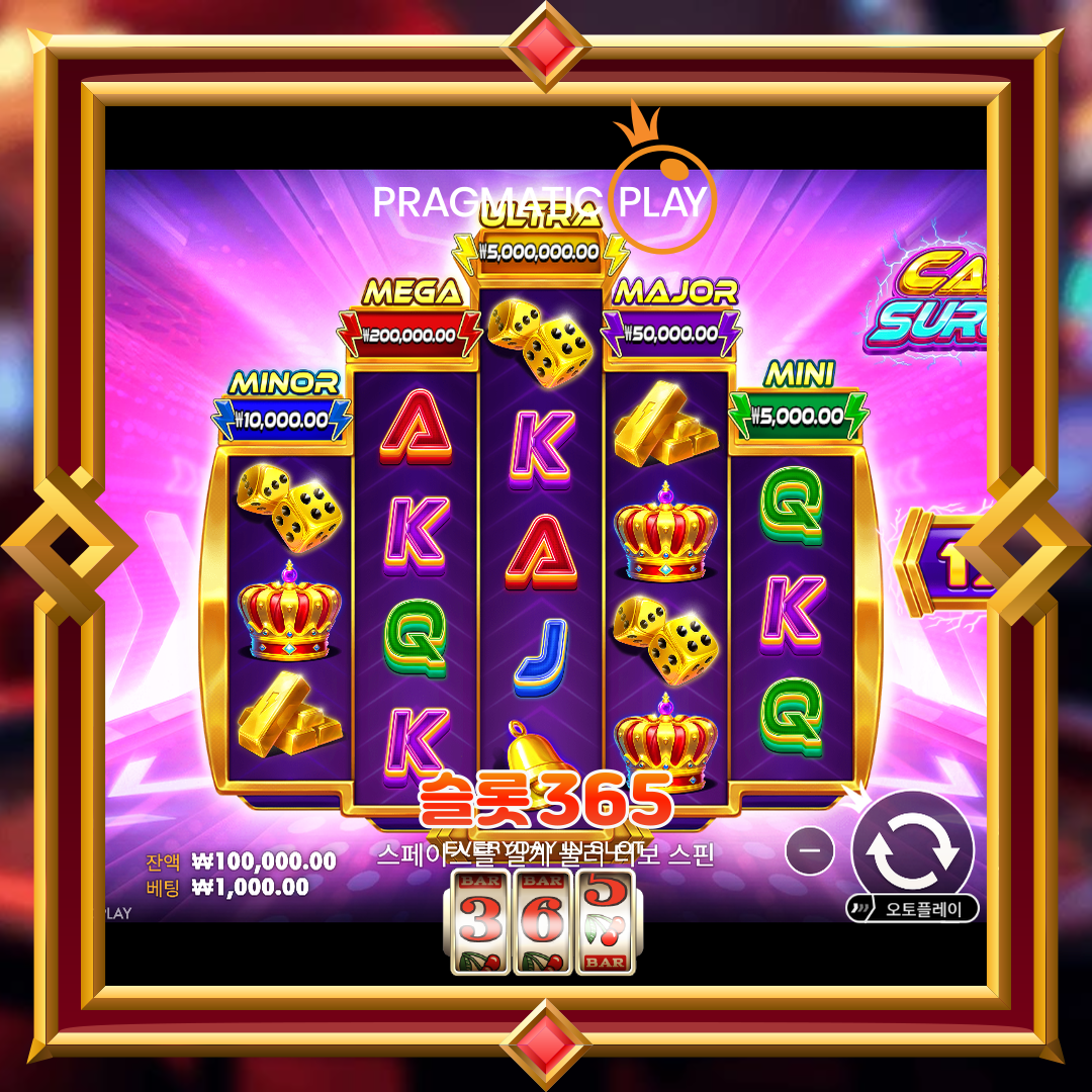 프라그마틱플레이 [캐시 서지]