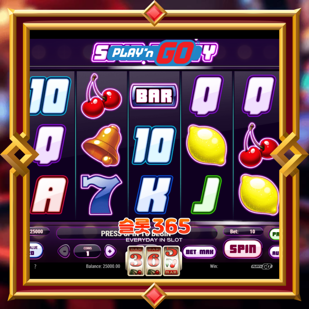 [무료슬롯] “스핀 파티” – 플레이엔고(PLAY’n GO)