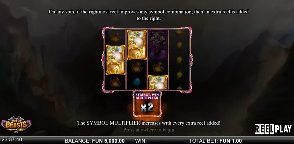 Age of Beasts Infinity Reels