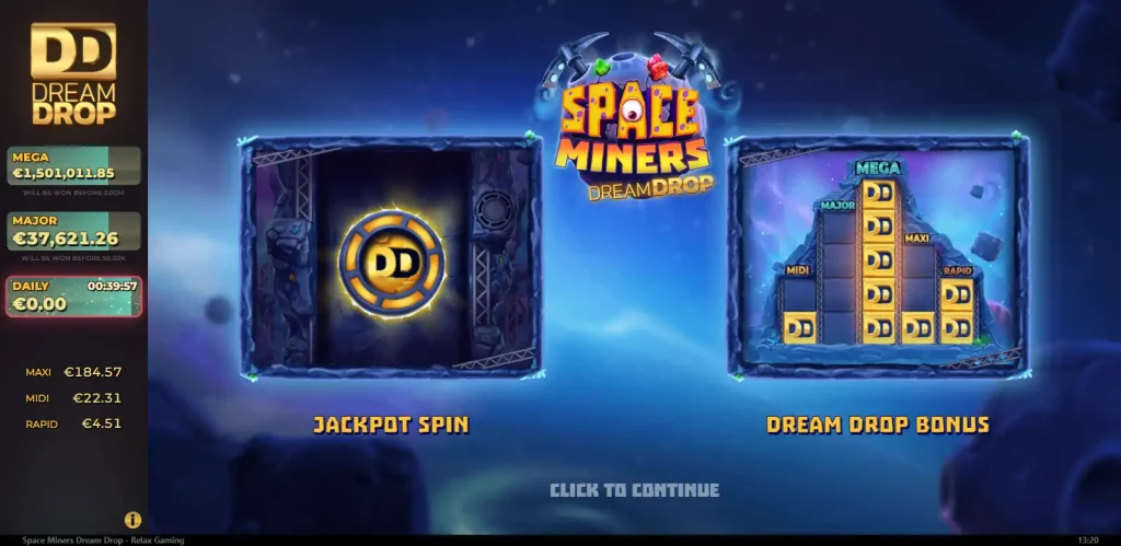 Space Miners Dream Drop