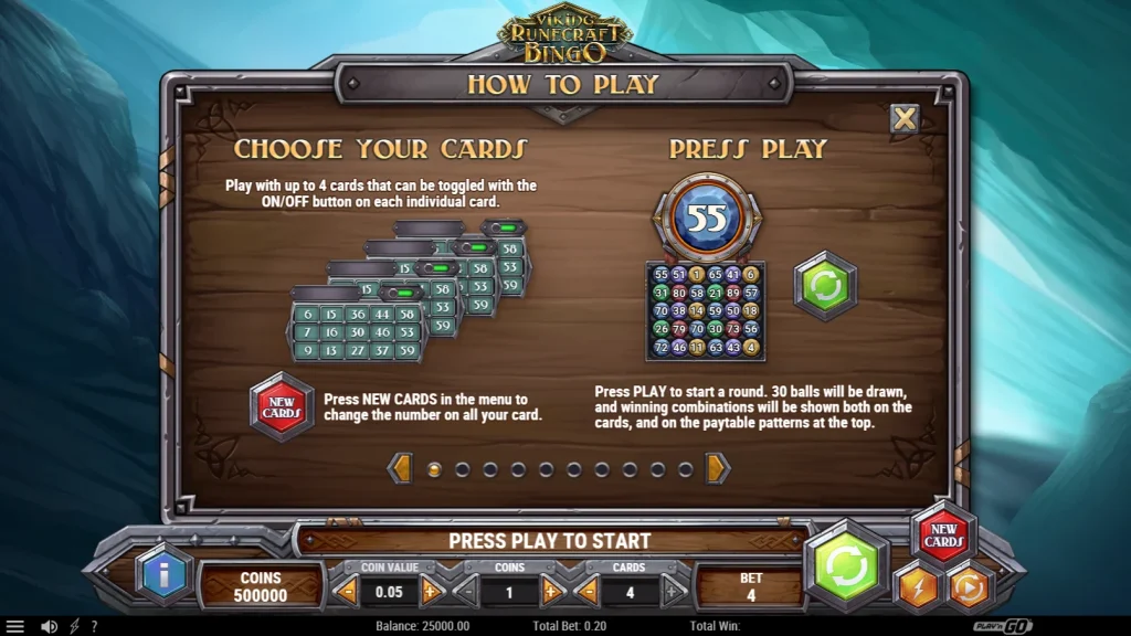 Viking Runecraft Bingo